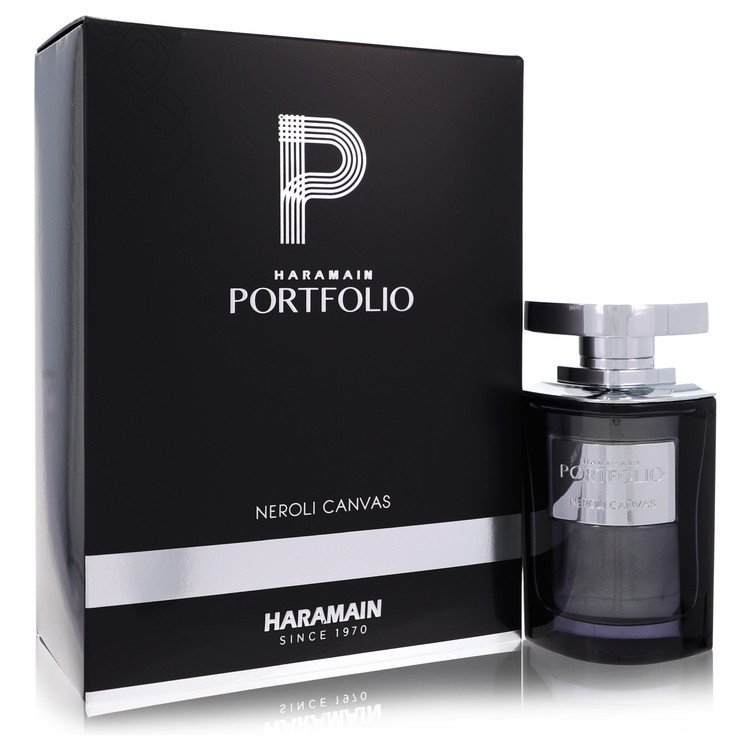 Al Haramain Portfolio Neroli Canvas by Al Haramain Eau De Parfum Spray 2.5 oz For Men