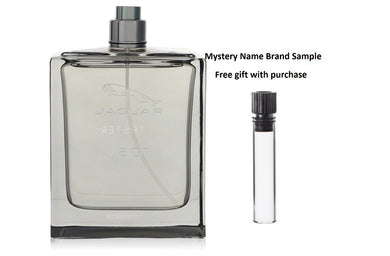 Jaguar Vision by Jaguar Eau De Toilette Spray (Tester) 3.4 oz And a Mystery Name brand sample vile
