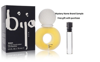 BIJAN by Bijan Eau De Toilette Spray 2.5 oz And a Mystery Name brand sample vile