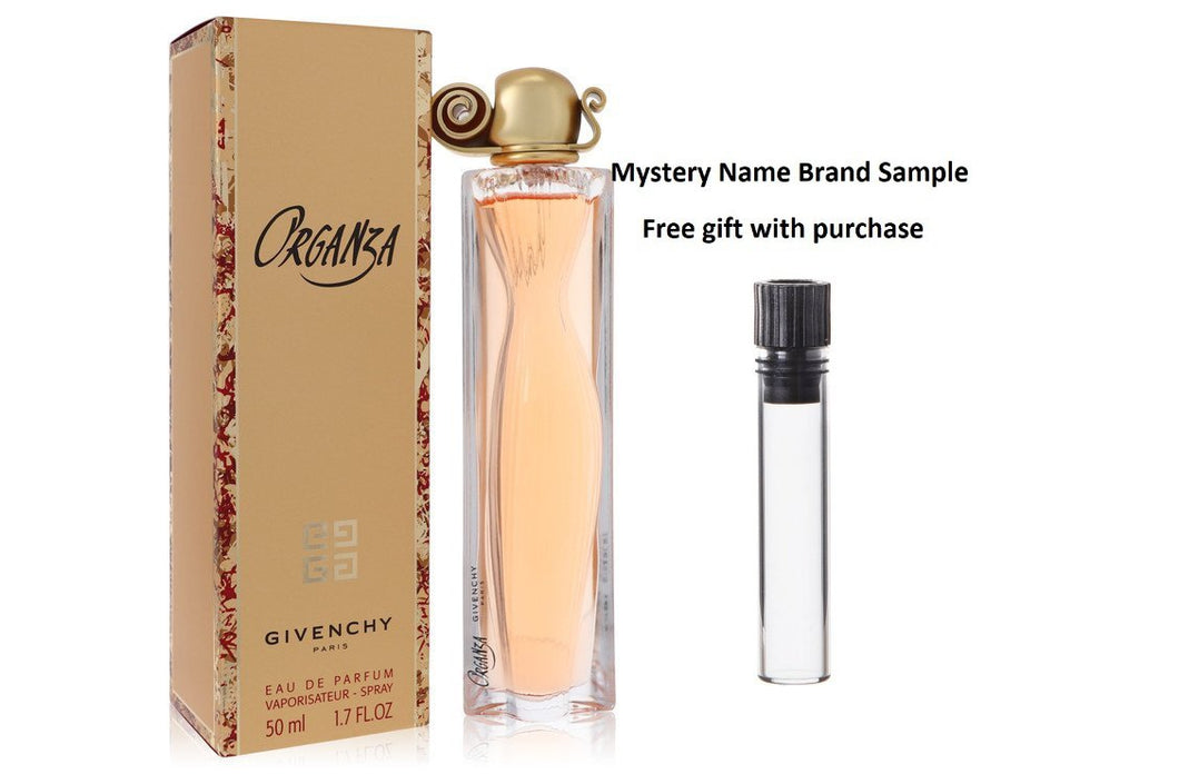 ORGANZA by Givenchy Eau De Parfum Spray 1.7 oz And a Mystery Name brand sample vile