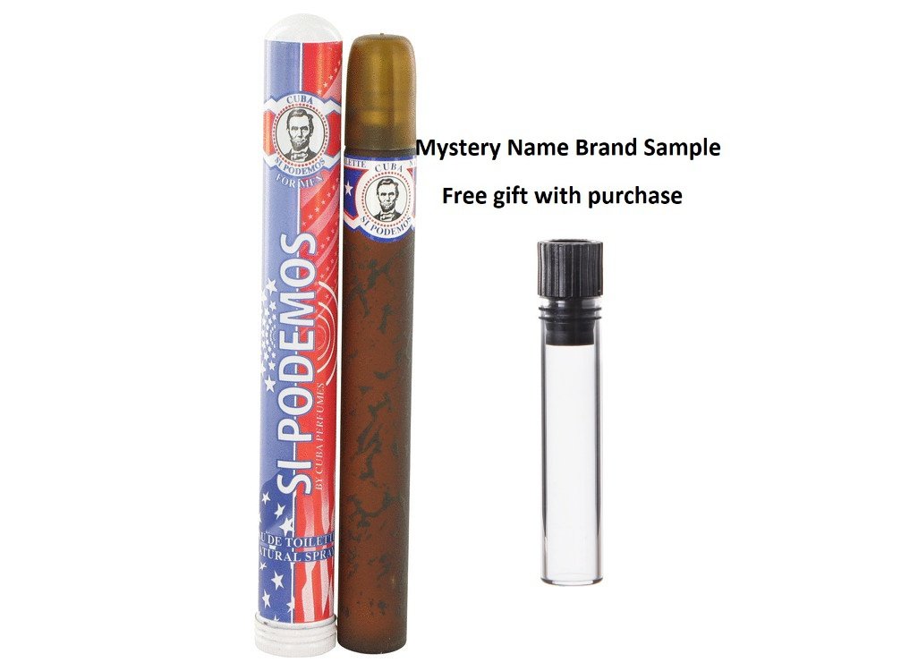 Si Podemos by Fragluxe Eau De Toilette Spray 1.17 oz And a Mystery Name brand sample vile