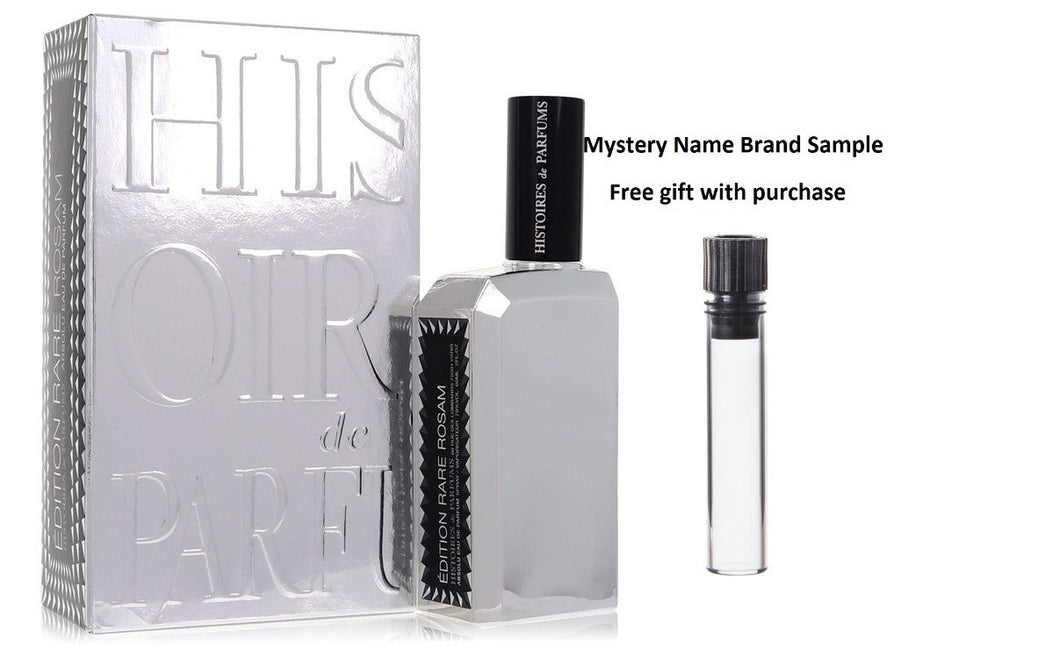 Rosam by Histoires De Parfums Eau De Parfum Spray 2 oz And a Mystery Name brand sample vile