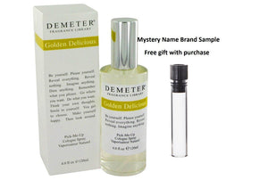 Demeter Golden Delicious by Demeter Cologne Spray 4 oz And a Mystery Name brand sample vile