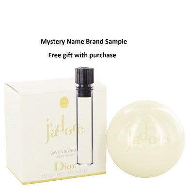 JADORE by Christian Dior Soap 5.2 oz And a Mystery Name brand sample vile