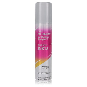 Designer Imposters Ink'd by Parfums De Coeur Body Spray 2.5 oz For Women