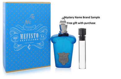 Mefisto Gentiluomo by Xerjoff Eau De Parfum Spray 3.4 oz And a Mystery Name brand sample vile