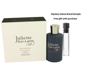 Gentlewoman by Juliette Has a Gun Eau De Parfum Spray 3.4 oz And a Mystery Name brand sample vile