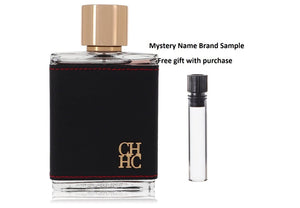 CH Carolina Herrera by Carolina Herrera Eau De Toilette Spray (Tester) 3.4 oz And a Mystery Name brand sample vile