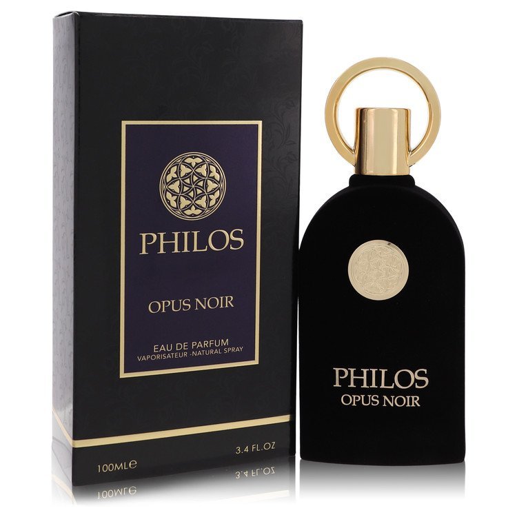 Philos Opus Noir by Maison Alhambra Eau De Parfum Spray (Unisex) 3.4 oz For Men