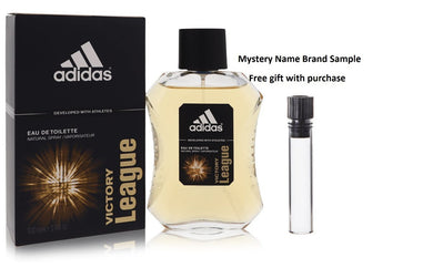 Adidas Victory League by Adidas Eau De Toilette Spray 3.4 oz And a Mystery Name brand sample vile