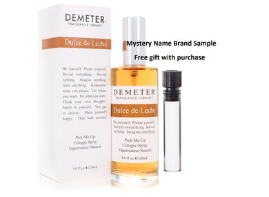 Demeter Dulce De Leche by Demeter Cologne Spray 4 oz And a Mystery Name brand sample vile