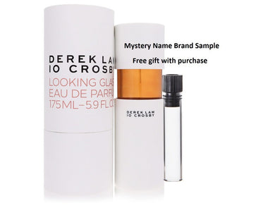 Derek Lam 10 Crosby Looking Glass by Derek Lam 10 Crosby Eau De Parfum Spray 5.8 oz And a Mystery Name brand sample vile