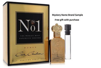 Clive Christian No. 1 by Clive Christian Pure Perfume Spray 1.6 oz And a Mystery Name brand sample vile