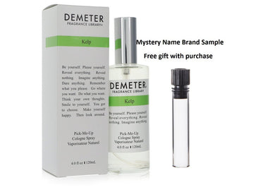 Demeter Kelp by Demeter Cologne Spray (Unisex) 4 oz And a Mystery Name brand sample vile