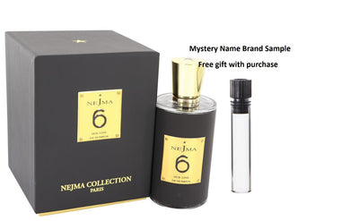 Nejma 6 by Nejma Eau De Parfum Spray 3.4 oz And a Mystery Name brand sample vile