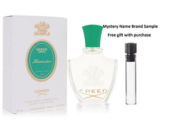 Fleurissimo by Creed Millesime Eau De Parfum Spray 2.5 oz And a Mystery Name brand sample vile