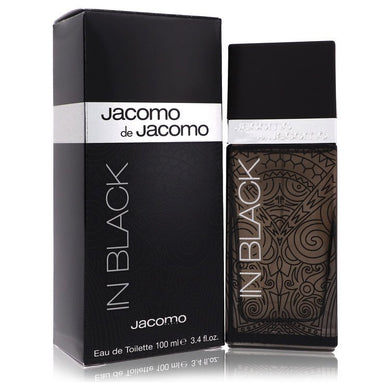 Jacomo De Jacomo In Black by Jacomo Eau De Toilette Spray 3.4 oz For Men