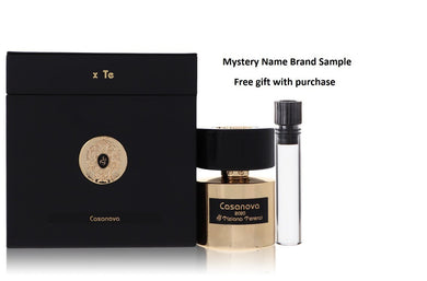 Casanova by Tiziana Terenzi Extrait De Parfum Spray 3.38 oz And a Mystery Name brand sample vile