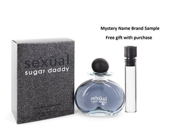 Sexual Sugar Daddy by Michel Germain Eau De Toilette Spray 4.2 oz And a Mystery Name brand sample vile