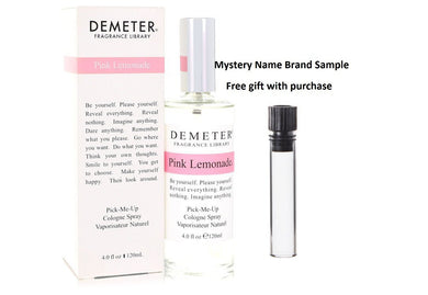 Demeter Pink Lemonade by Demeter Cologne Spray 4 oz And a Mystery Name brand sample vile