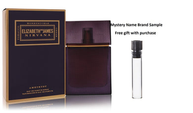Nirvana Amethyst by Elizabeth and James Eau De Parfum Spray (Unisex) 1.7 oz And a Mystery Name brand sample vile