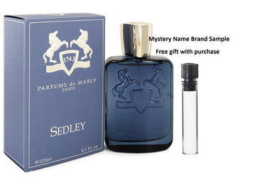 Sedley by Parfums De Marly Eau De Parfum Spray 4.2 oz And a Mystery Name brand sample vile