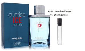 Sunrise Ice by Franck Olivier Eau De Toilette Spray 2.5 oz And a Mystery Name brand sample vile