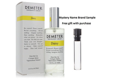 Demeter Daisy by Demeter Cologne Spray 4 oz And a Mystery Name brand sample vile