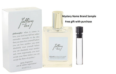 Falling In Love by Philosophy Eau De Toilette Spray 2 oz And a Mystery Name brand sample vile