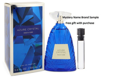 Azure Crystal by Thalia Sodi Eau De Parfum Spray 3.4 oz And a Mystery Name brand sample vile