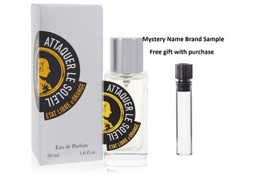 Marquis De Sade Attaquer Le Soleil by Etat Libre d'Orange Eau De Parfum Spray (Unisex) 1.6 oz And a Mystery Name brand sample vile