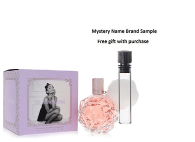 Ari by Ariana Grande Eau De Parfum Spray 3.4 oz And a Mystery Name brand sample vile