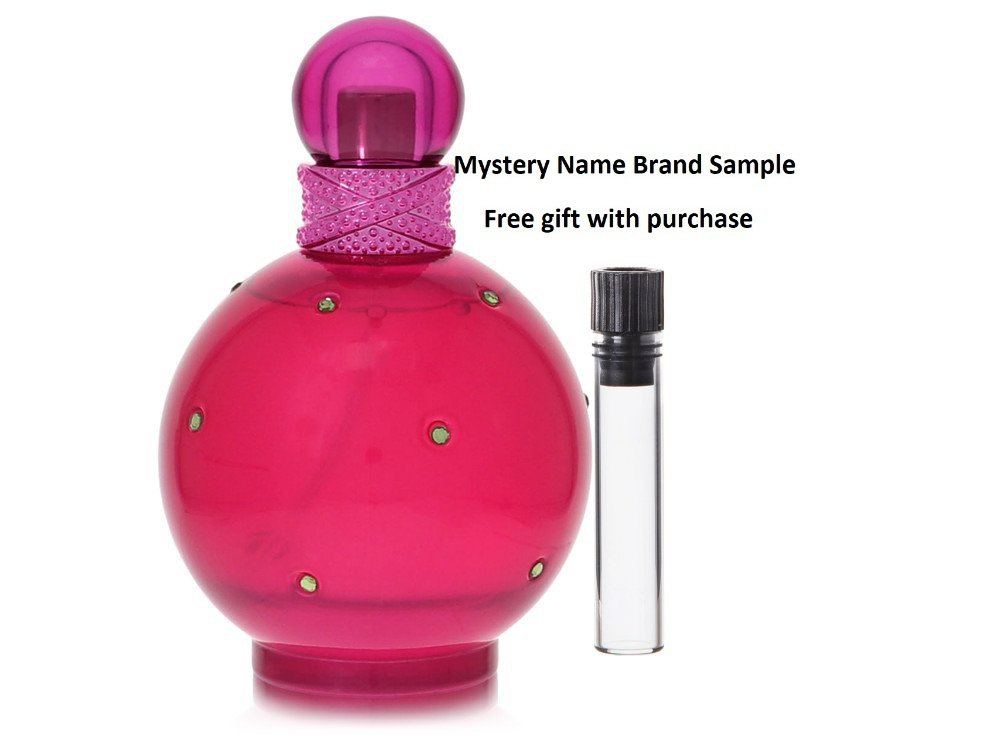 Fantasy by Britney Spears Eau De Parfum Spray (Tester) 3.3 oz And a Mystery Name brand sample vile