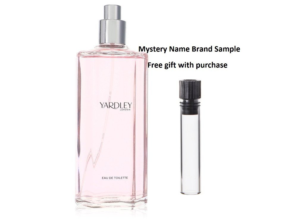English Rose Yardley by Yardley London Eau De Toilette Spray (Tester) 4.2 oz And a Mystery Name brand sample vile