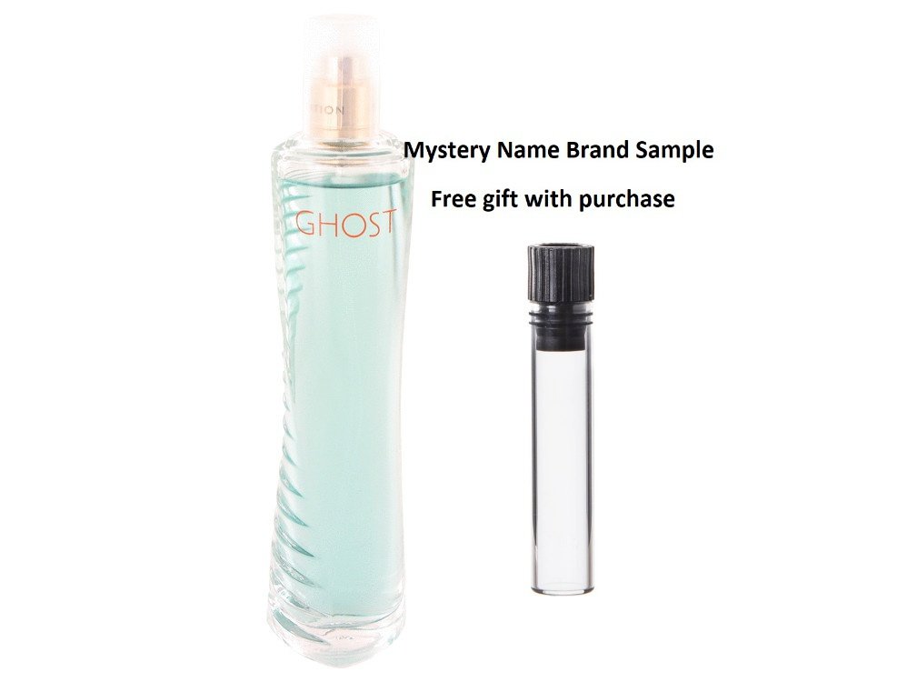 Ghost Captivating by Tanya Sarne Eau De Toilette Spray (Tester) 2.5 oz And a Mystery Name brand sample vile