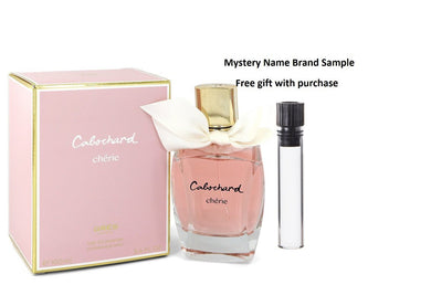 Cabochard Cherie by Cabochard Eau De Parfum Spray 3.4 oz And a Mystery Name brand sample vile