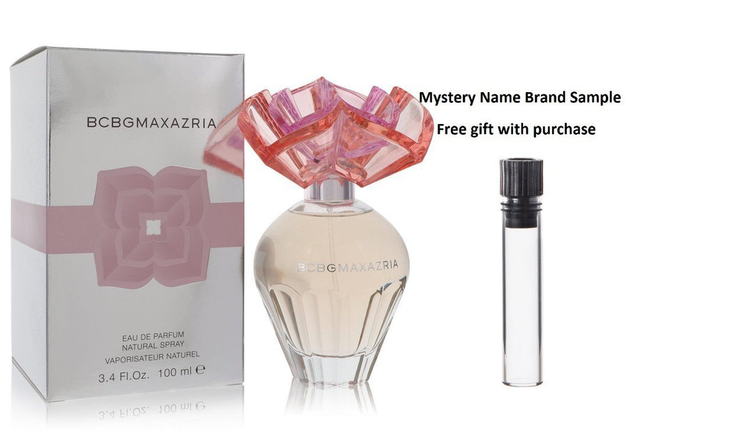 BCBG Max Azria by Max Azria Eau De Parfum Spray 3.4 oz And a Mystery Name brand sample vile