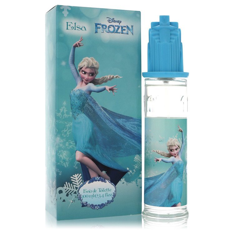 Disney Frozen Elsa by Disney Eau De Toilette Spray (Castle Packaging) 3.4 oz For Women