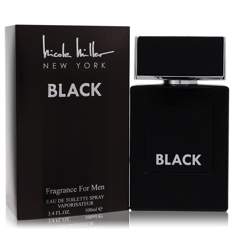 Nicole Miller Black by Nicole Miller Eau De Toilette Spray 3.4 oz For Men