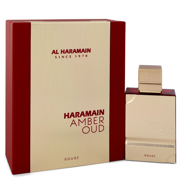 Al Haramain Amber Oud Rouge by Al Haramain Eau De Parfum Spray 2 oz For Men