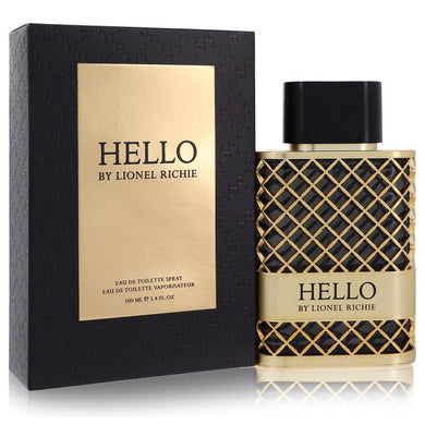 Hello By Lionel Richie by Lionel Richie Eau De Toilette Spray 3.4 oz For Men