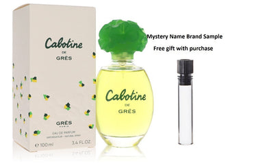 CABOTINE by Parfums Gres Eau De Parfum Spray 3.3 oz And a Mystery Name brand sample vile