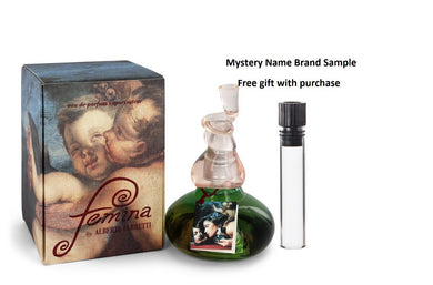 FEMINA by A. Ferretti Eau De Parfum Spray 3.4 oz And a Mystery Name brand sample vile