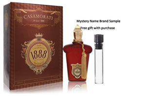 1888 by Xerjoff Eau De Parfum Spray 3.4 oz And a Mystery Name brand sample vile