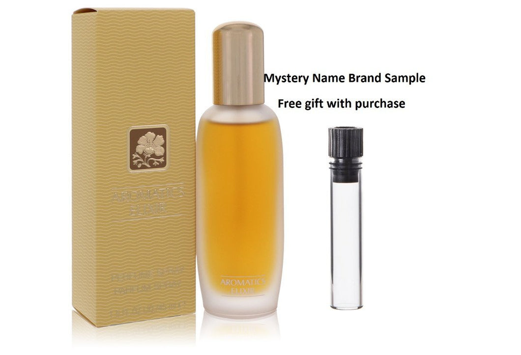AROMATICS ELIXIR by Clinique Eau De Parfum Spray 1.5 oz And a Mystery Name brand sample vile