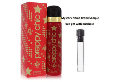 Glee Preppy Chic by Marmol & Son Eau De Toilette Spray 3.4 oz And a Mystery Name brand sample vile