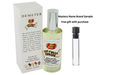 Demeter Hot Fudge Sundae by Demeter Cologne Spray 4 oz And a Mystery Name brand sample vile