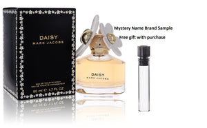 Daisy by Marc Jacobs Eau De Toilette Spray 1.7 oz And a Mystery Name brand sample vile
