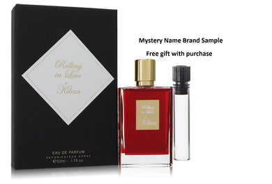 Rolling in Love by Kilian Eau De Parfum Spray (Unisex) 1.7 oz And a Mystery Name brand sample vile