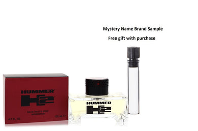 Hummer H2 by Hummer Eau De Toilette Spray 4.2 oz And a Mystery Name brand sample vile